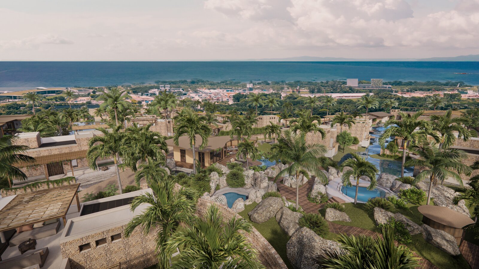 Liyongo — aerial view of the site