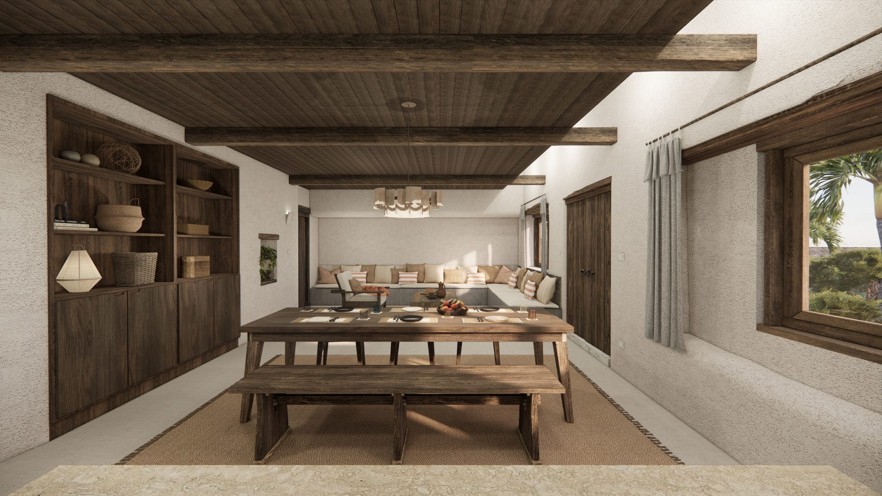 Render — rooftop terrace