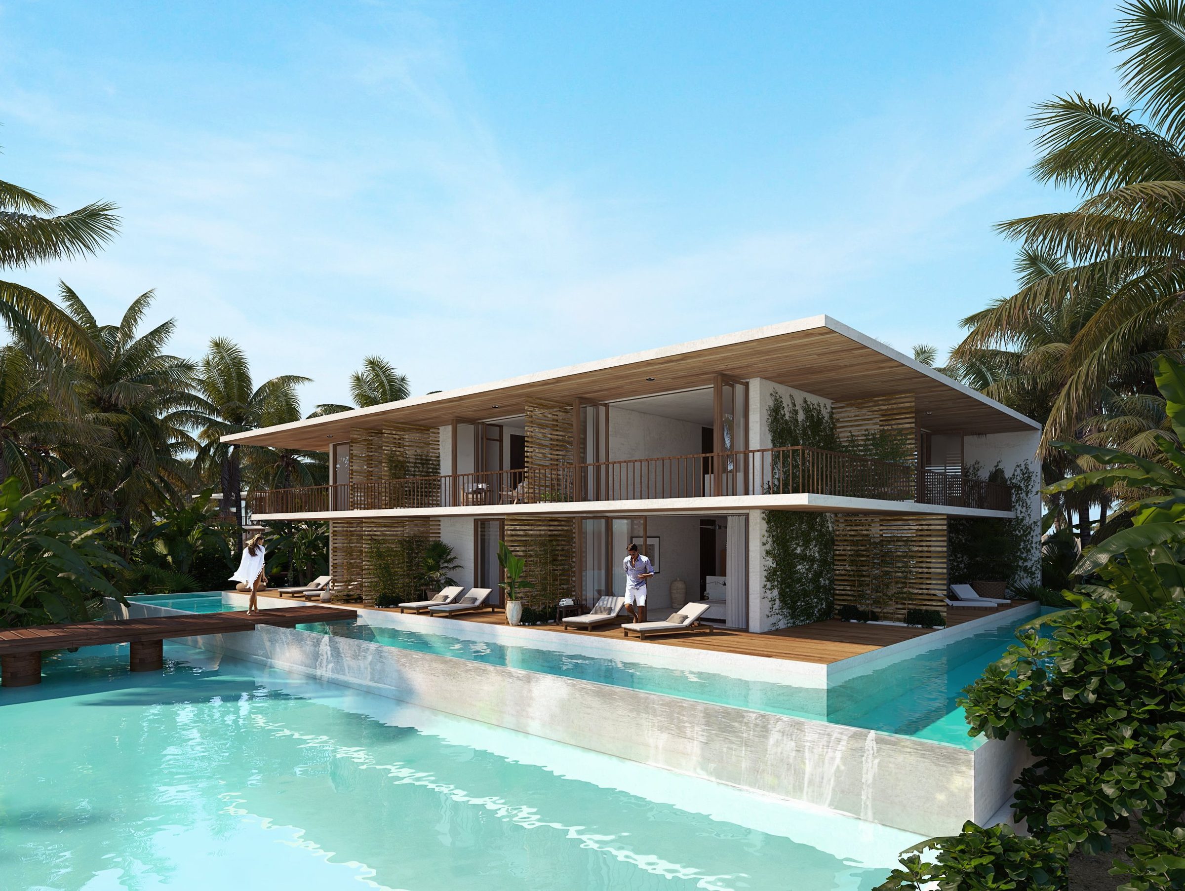 Marasa residence render, Zanzibar