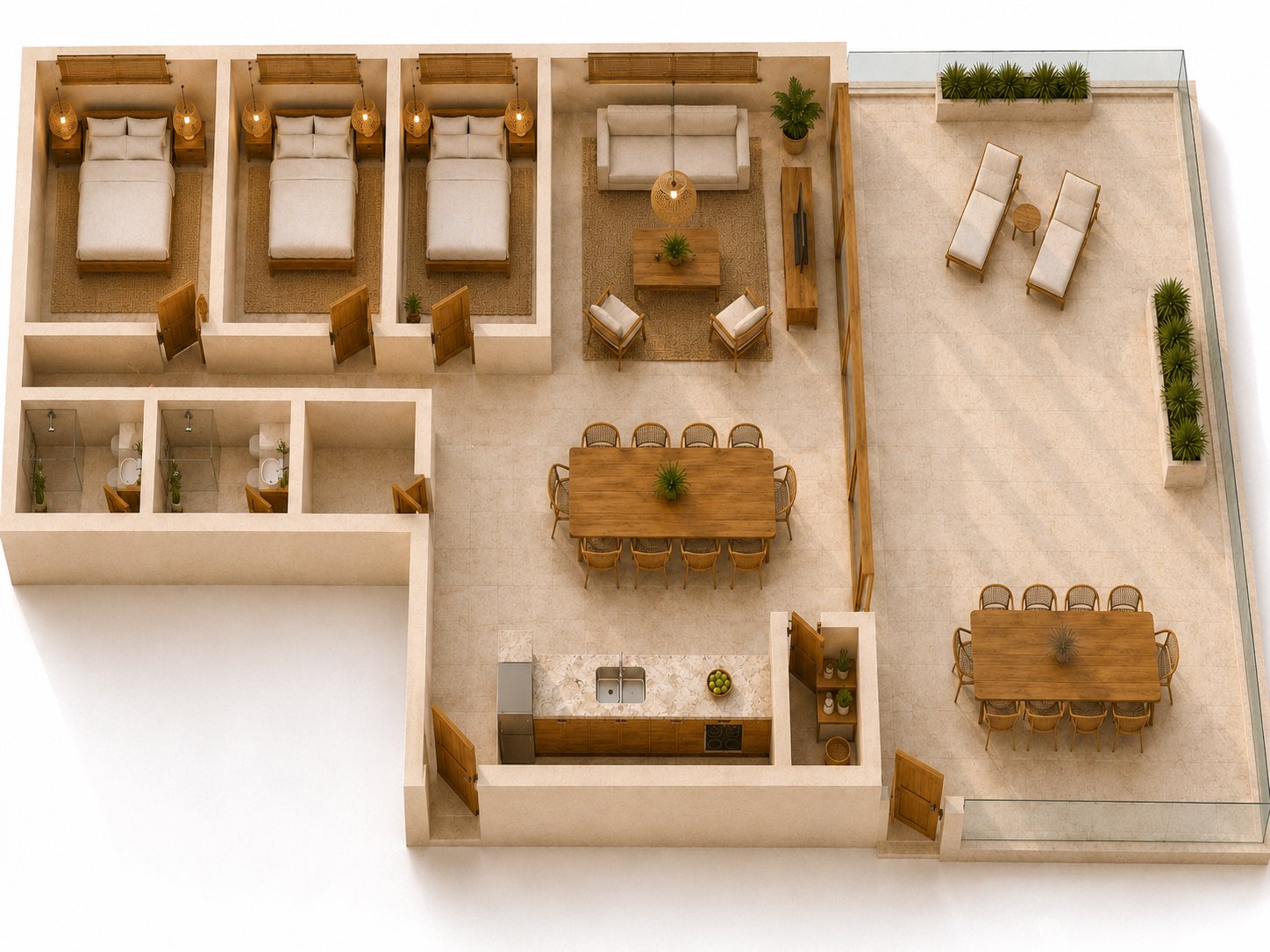 Penthouse Type 1 floorplan
