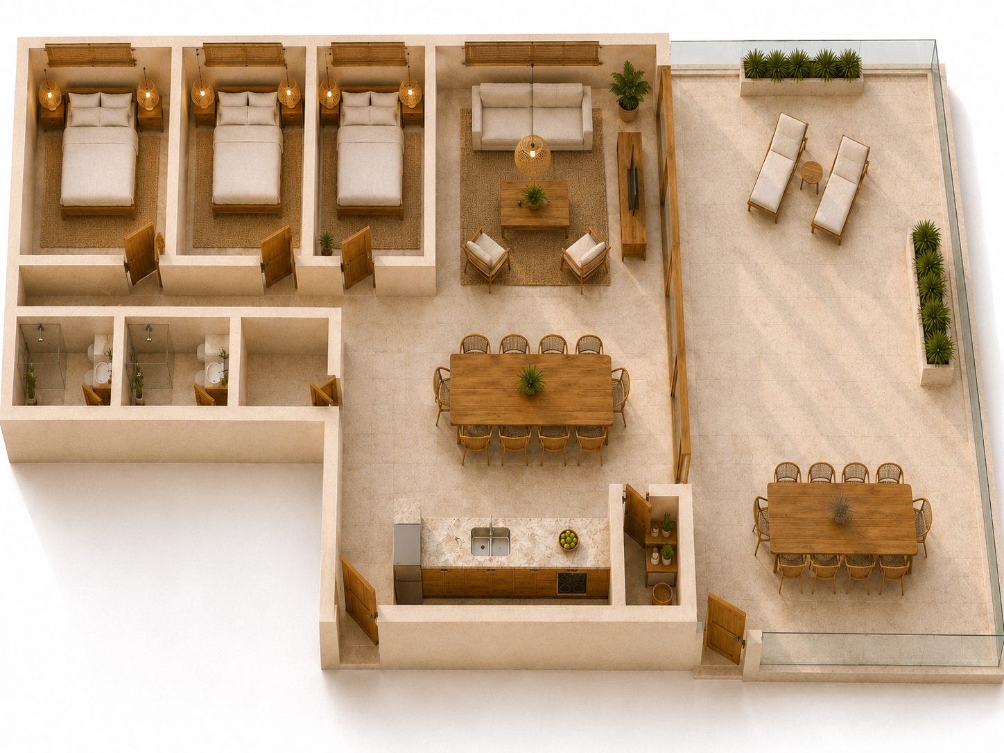 Penthouse Type 1 floorplan