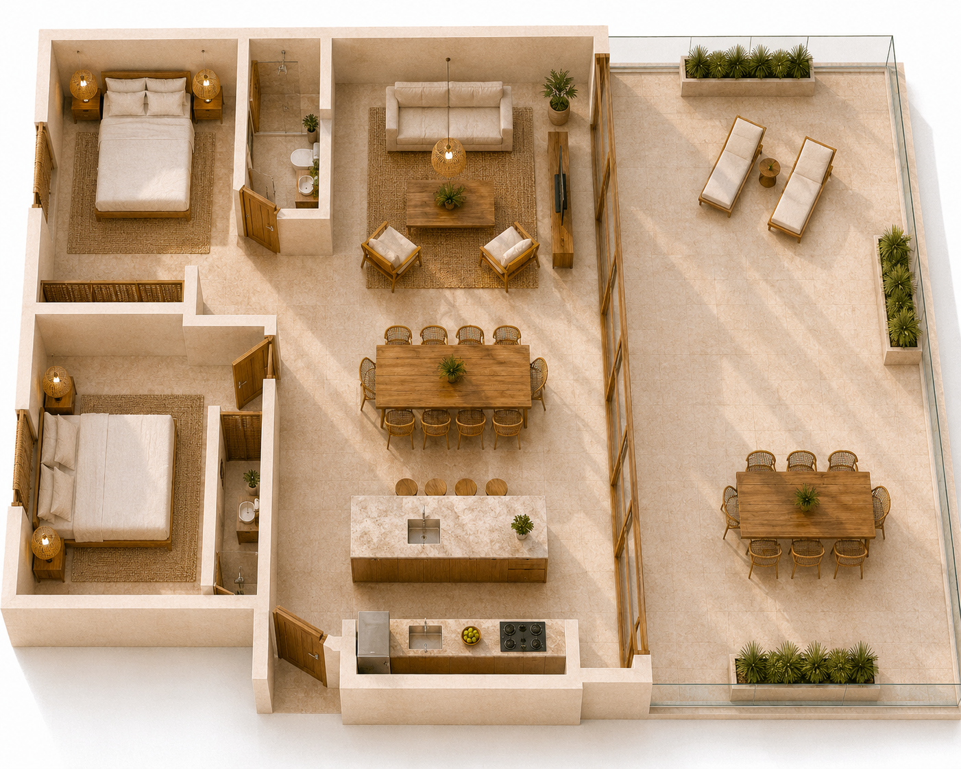 Penthouse Type 2 floorplan