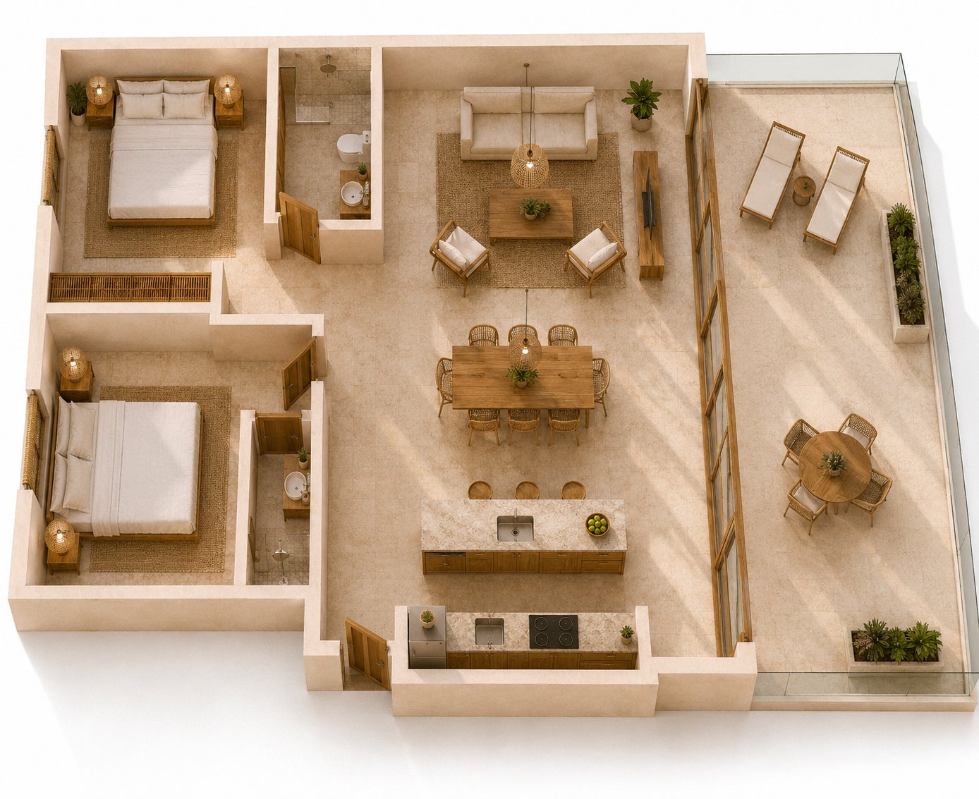 Penthouse Type 3 floorplan