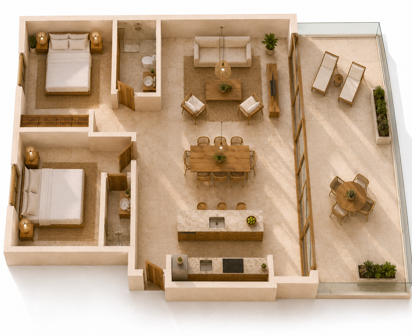 Penthouse Type 3 floorplan