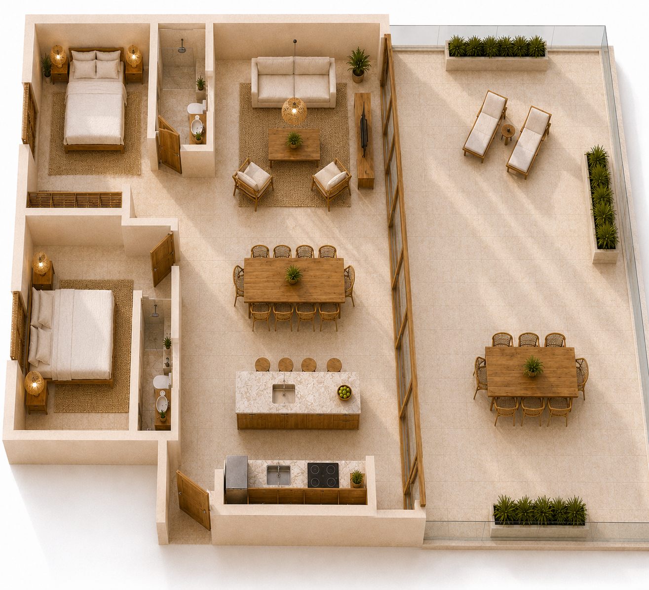 Penthouse Type 4 floorplan